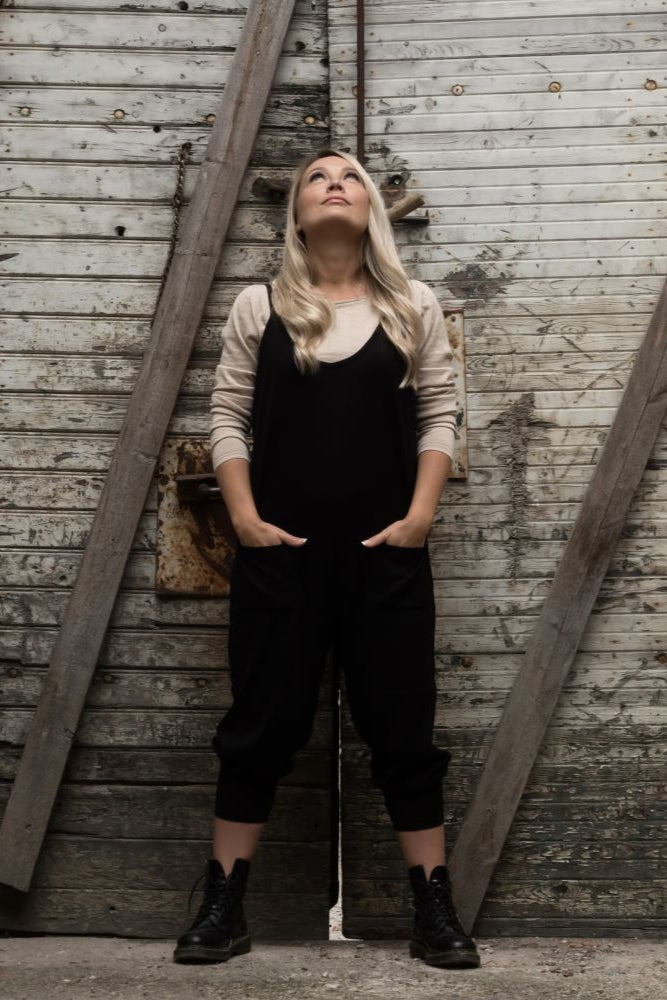 Alpakanvillainen oloasu - jumpsuit - lappuhaalarit naiset