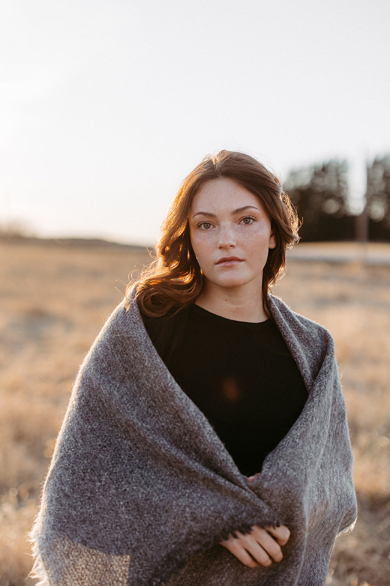 Royal alpakkahuivi 1