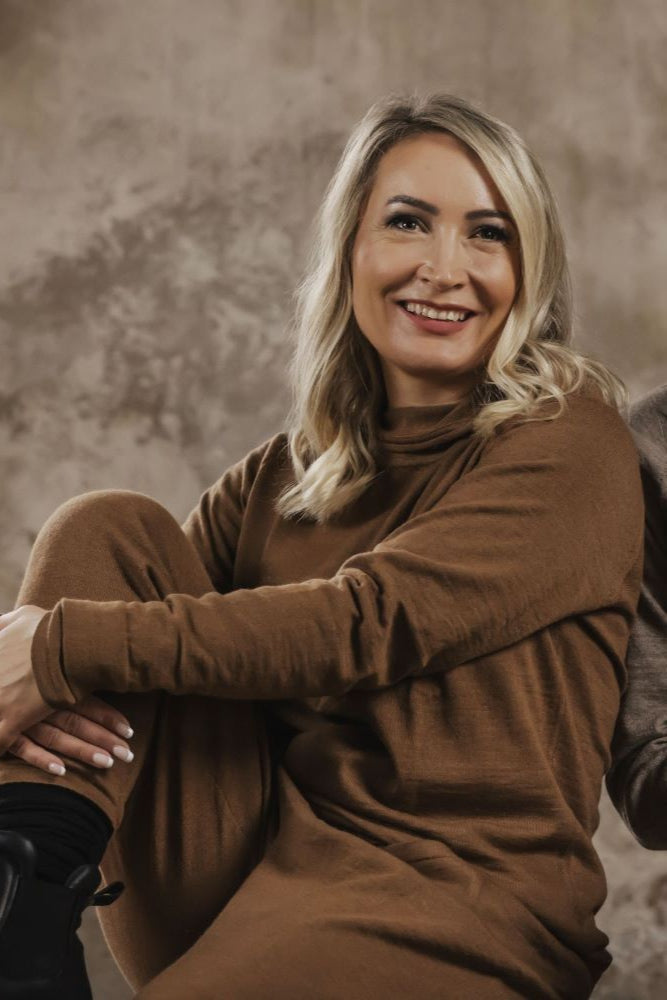 neule huppari alpakka