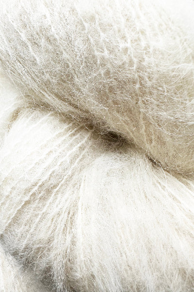 Suri alpakkalanka luonnonvalkoinen