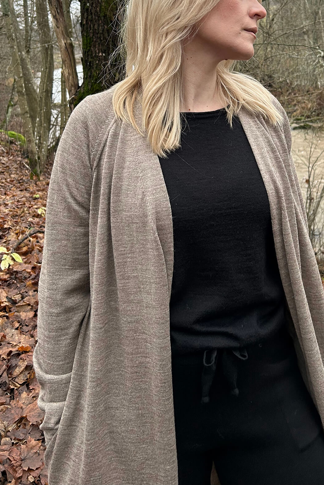 Ruukin Kehräämö alpakkaneuletakki