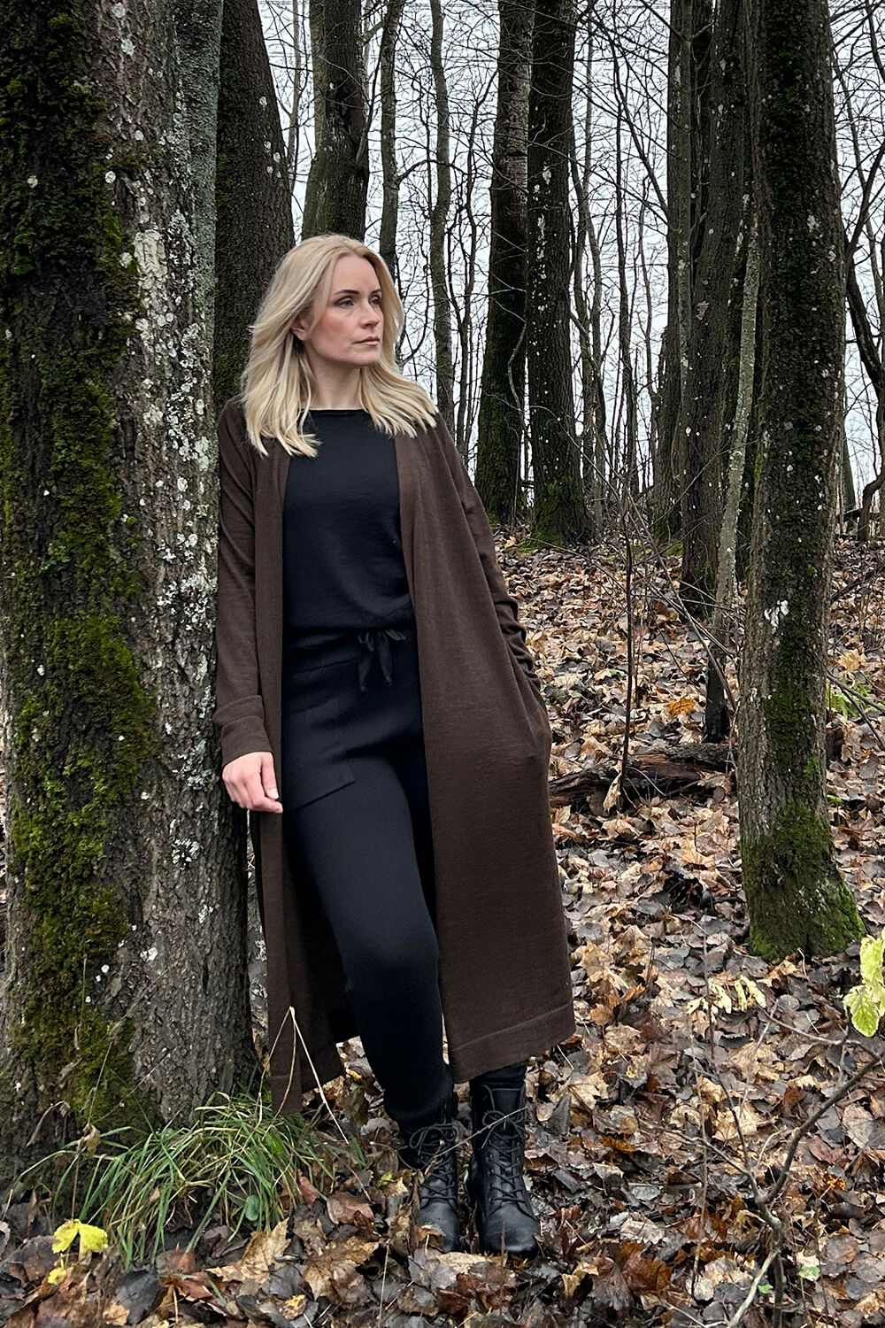 Ruukin Kehräämö alpakkaneuletakki