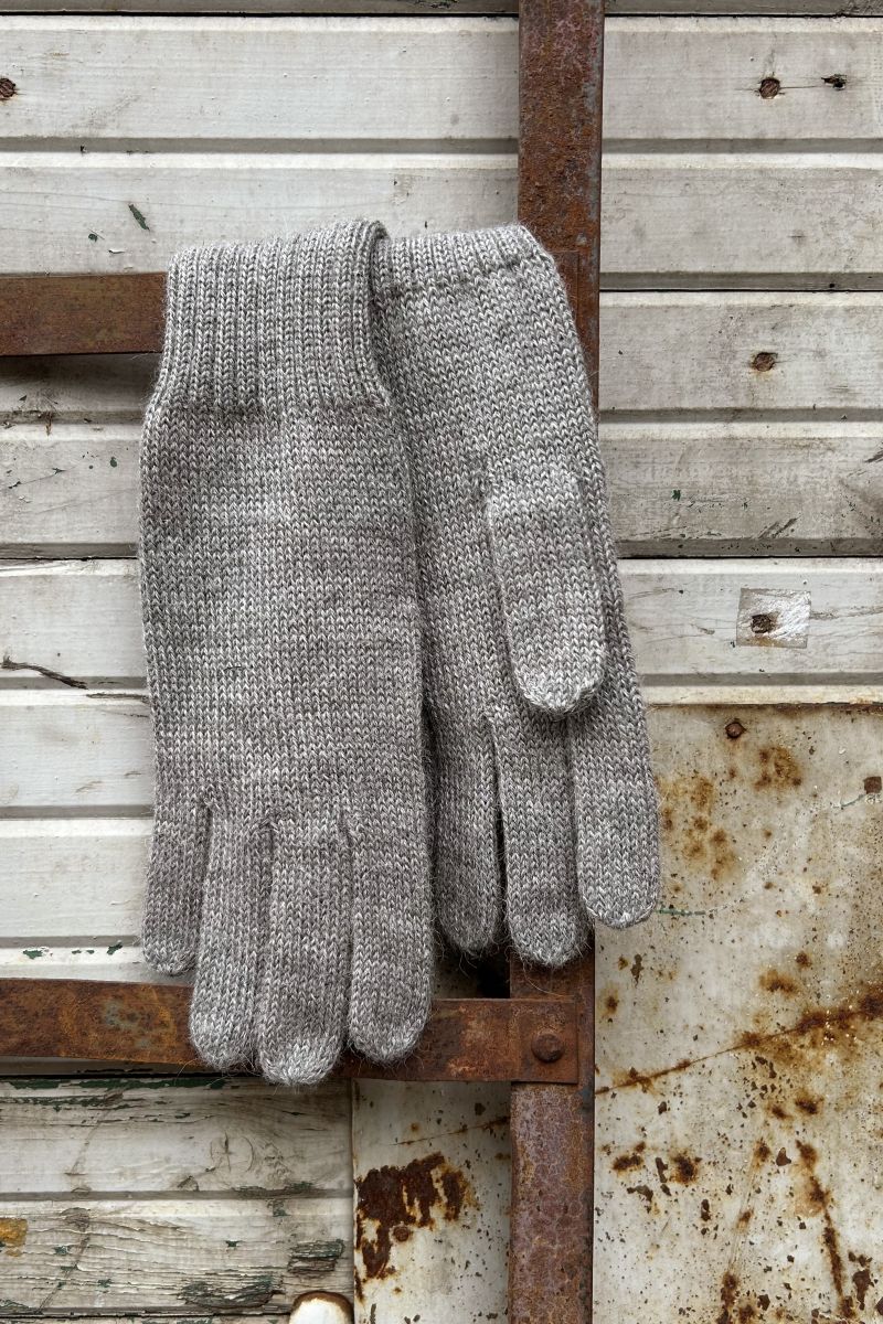 Alpaka-Fingerhandschuhe