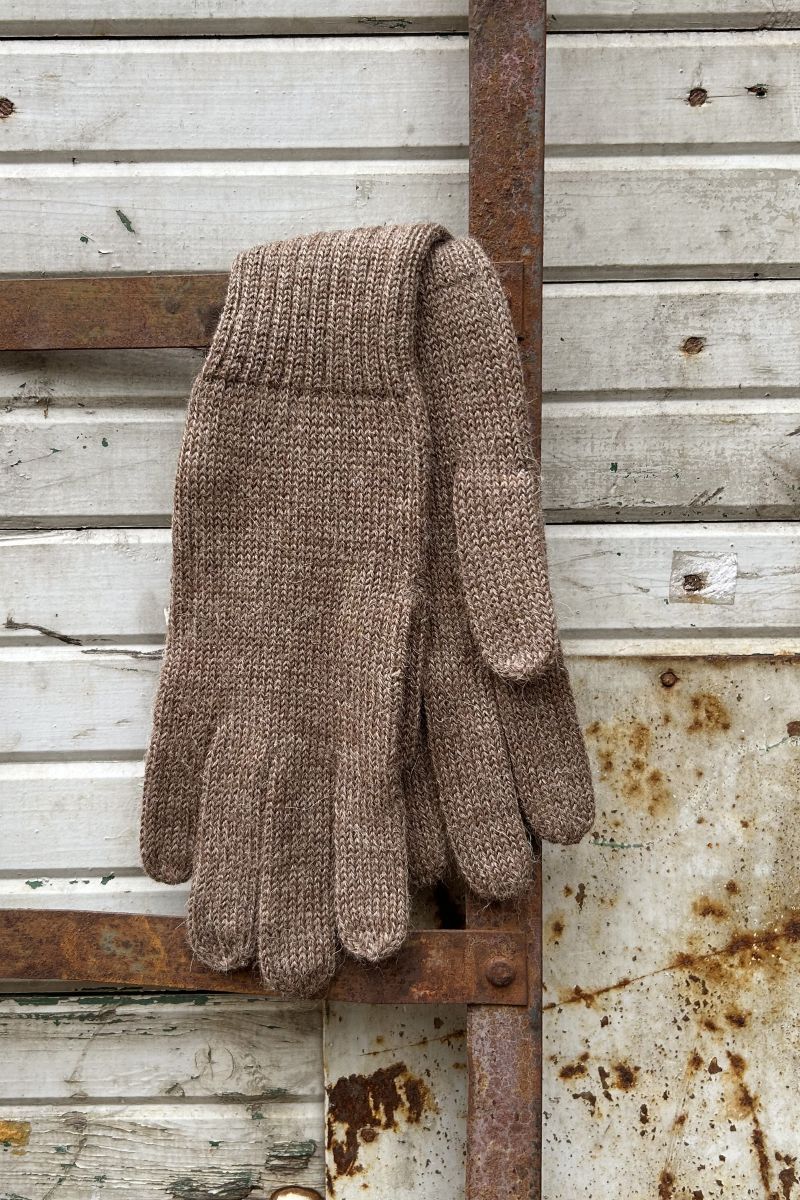 Alpaka-Fingerhandschuhe