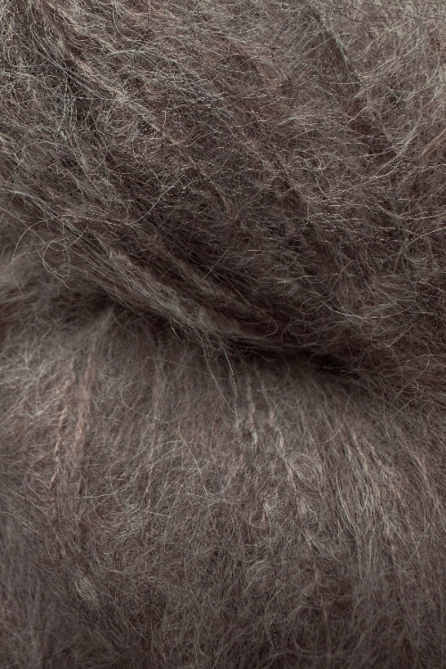 Suri alpakkalanka tumma ruusunharmaa