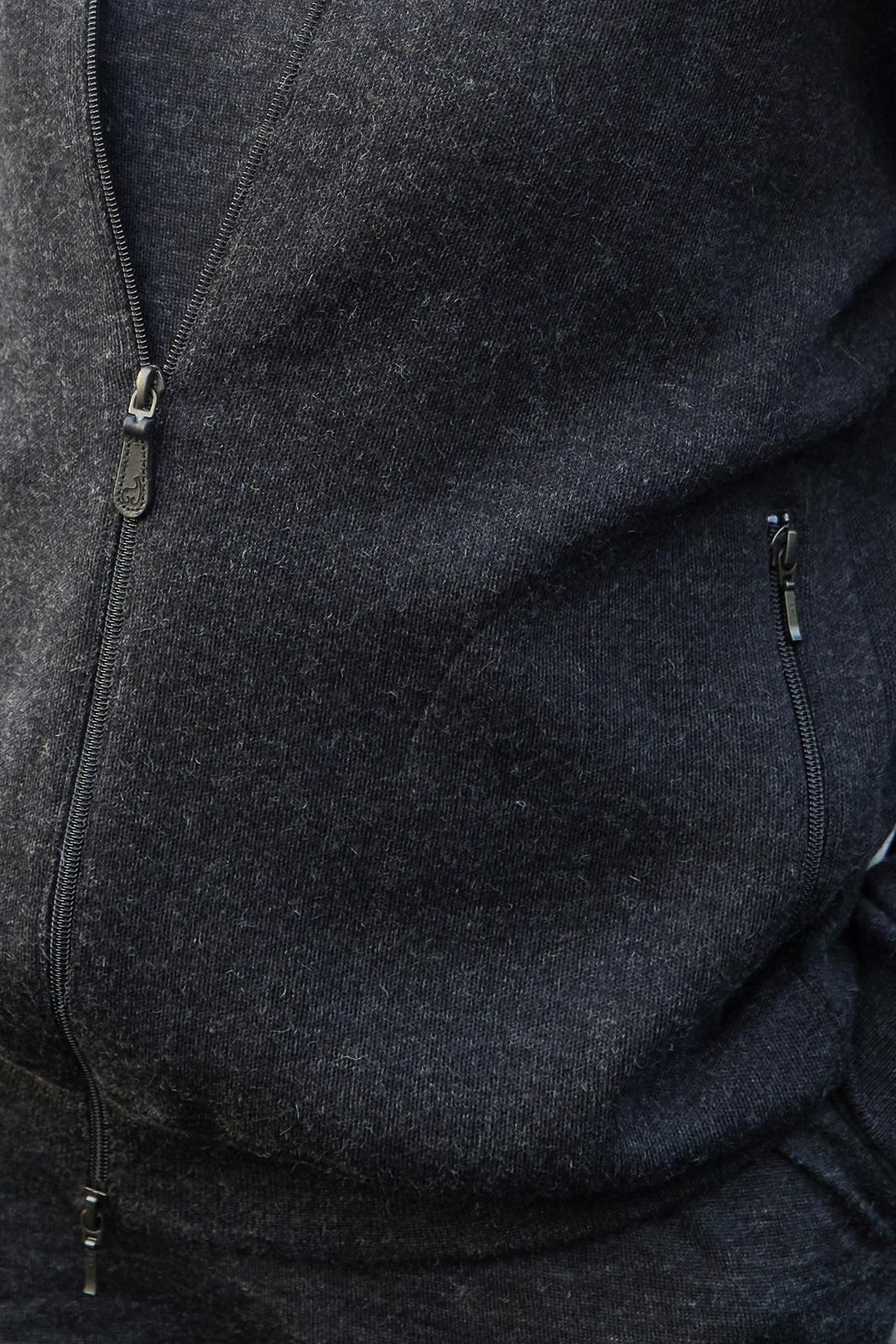 alpakka neuletakki taskuilla